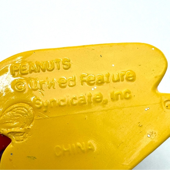 Vintage (2) Snoopy and Woodstock Christmas Tree Ornaments - Picture 8 of 14